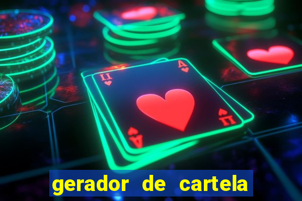 gerador de cartela bingo 1 a 75