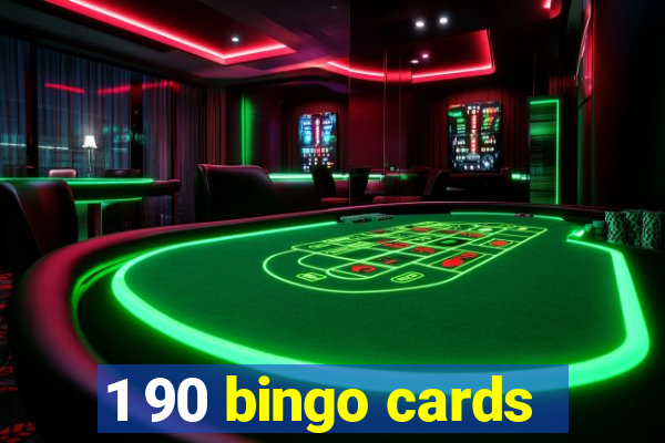 1 90 bingo cards