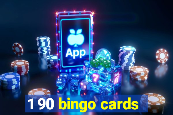 1 90 bingo cards