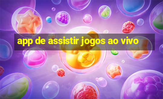 app de assistir jogos ao vivo