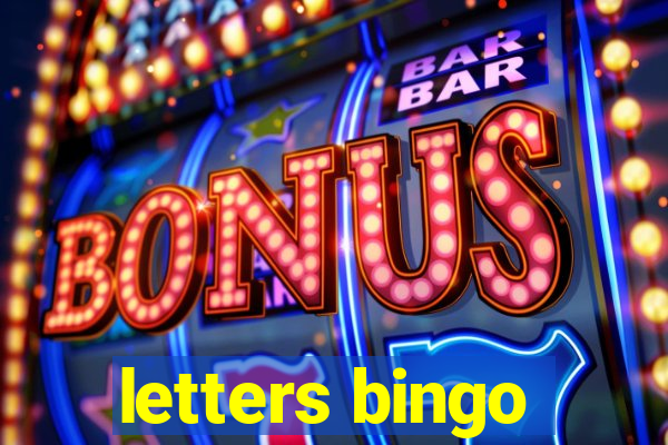 letters bingo