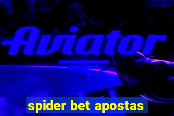 spider bet apostas