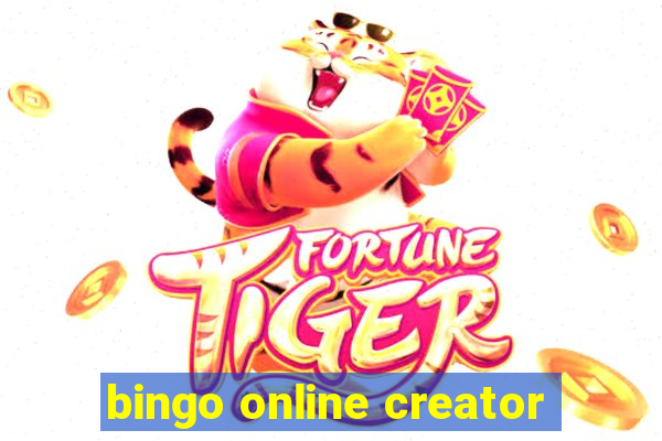 bingo online creator