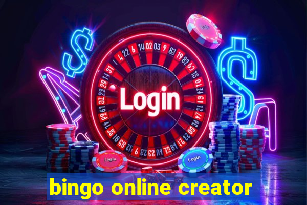 bingo online creator