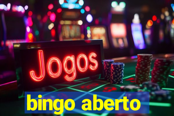 bingo aberto