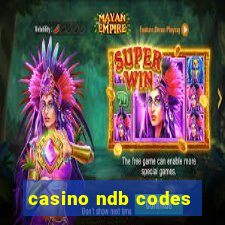 casino ndb codes