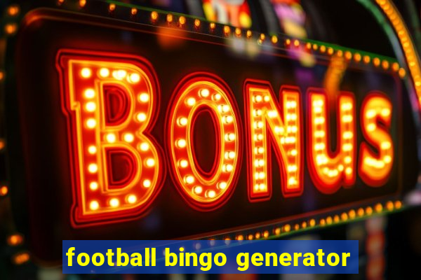 football bingo generator