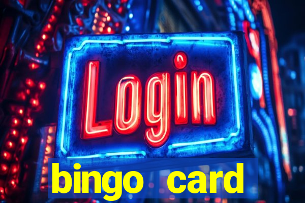 bingo card generator with pictures