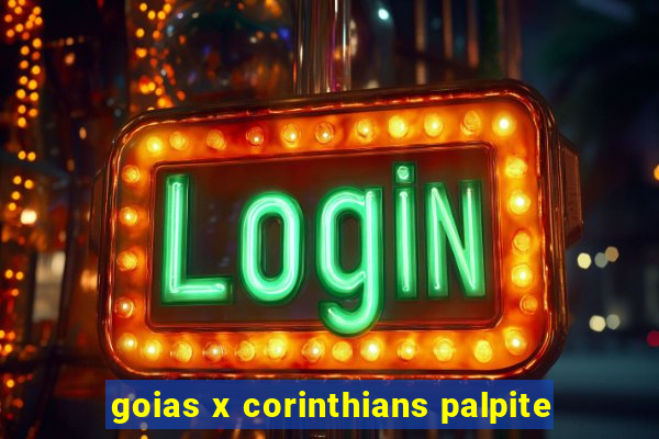 goias x corinthians palpite