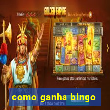 como ganha bingo