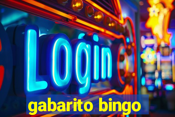 gabarito bingo