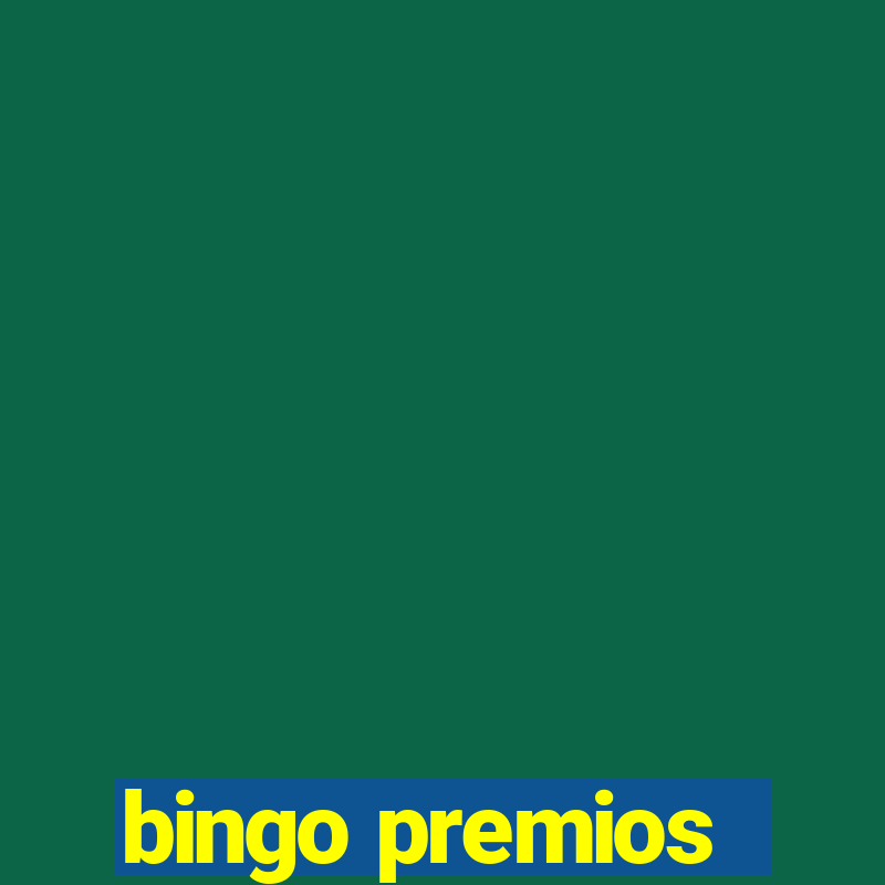 bingo premios