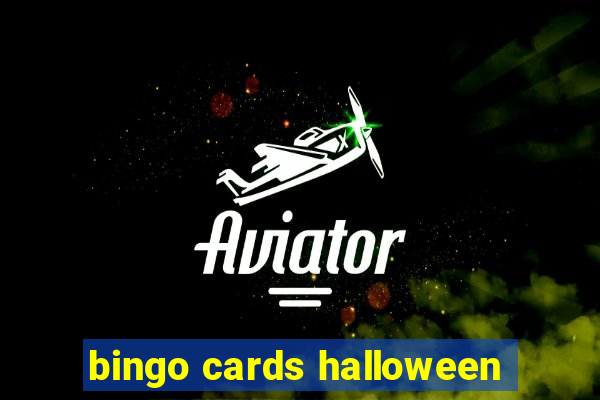 bingo cards halloween