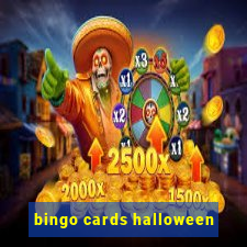 bingo cards halloween