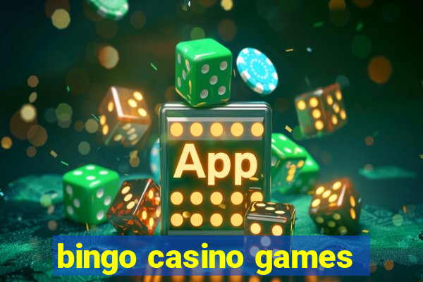 bingo casino games