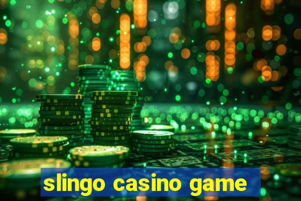 slingo casino game