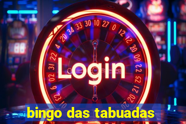 bingo das tabuadas