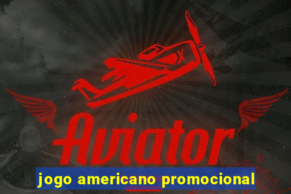 jogo americano promocional