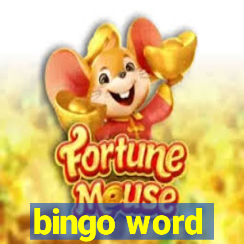 bingo word