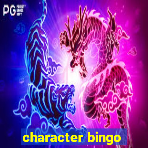 character bingo