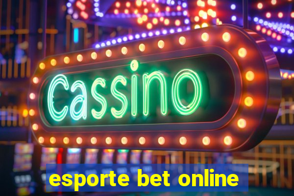 esporte bet online