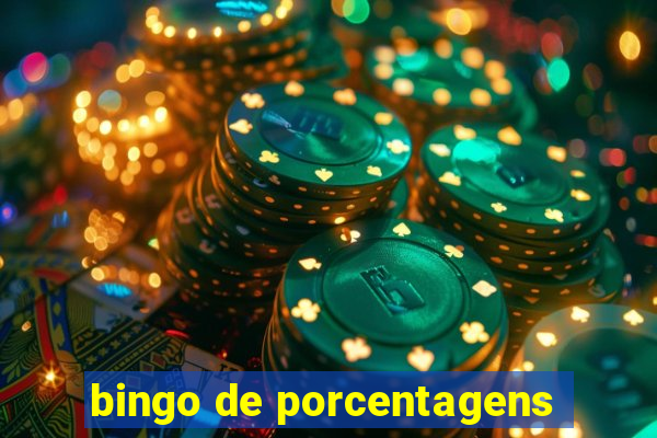 bingo de porcentagens