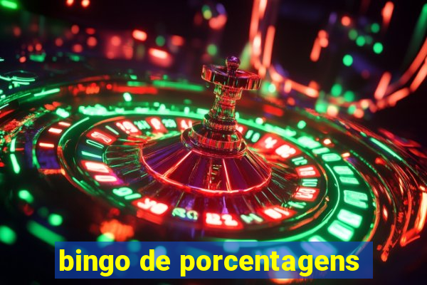 bingo de porcentagens