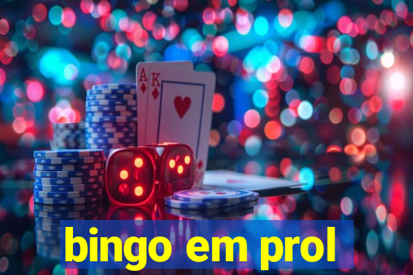 bingo em prol