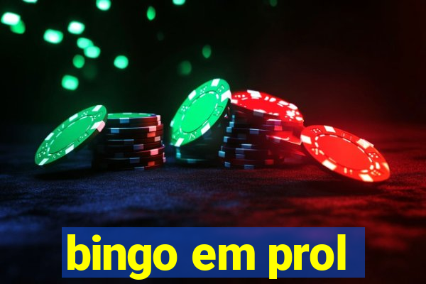 bingo em prol