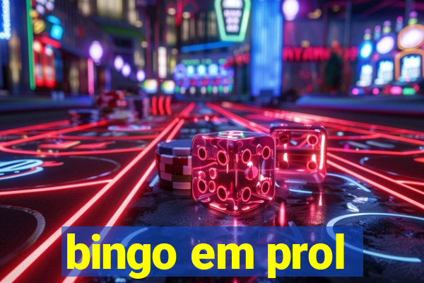 bingo em prol