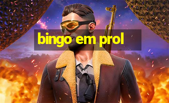 bingo em prol