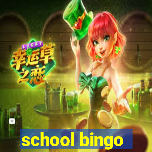 school bingo