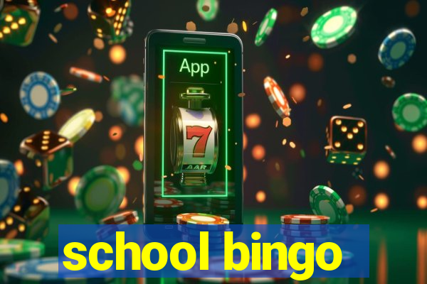 school bingo