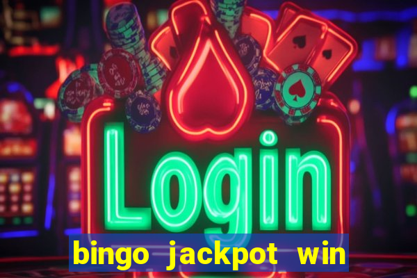 bingo jackpot win real money