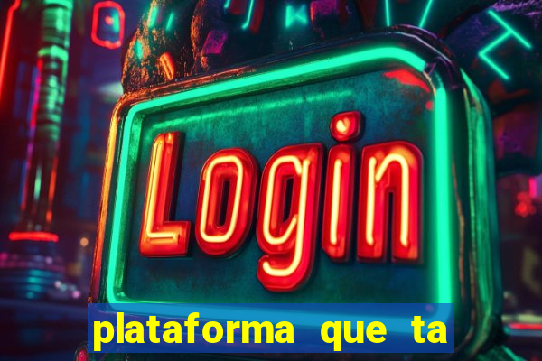 plataforma que ta pagando bem hoje