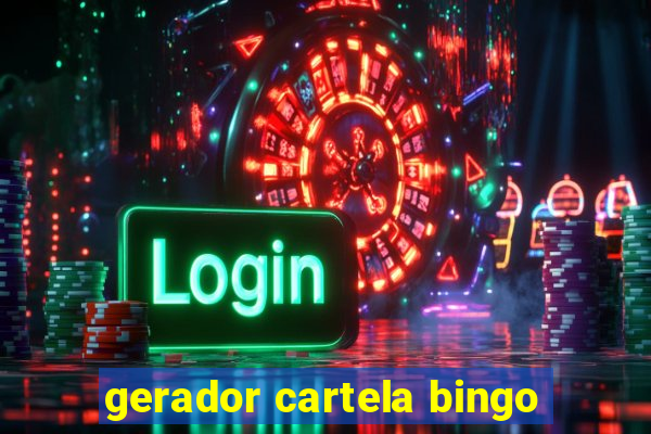 gerador cartela bingo