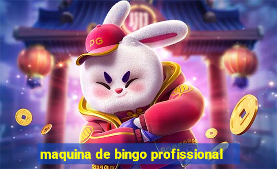 maquina de bingo profissional