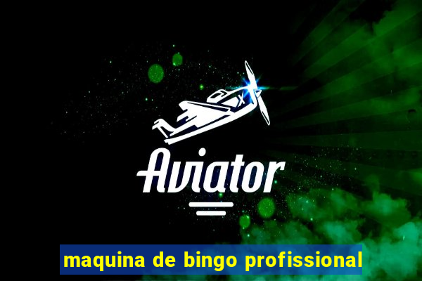 maquina de bingo profissional