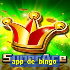 app de bingo valendo dinheiro