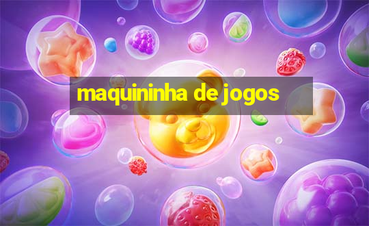 maquininha de jogos