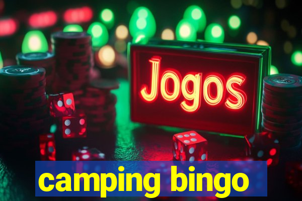 camping bingo