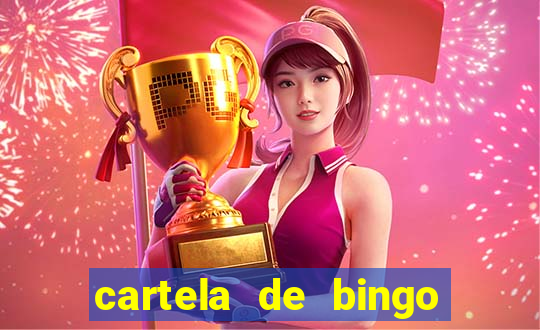 cartela de bingo para cha revela??o