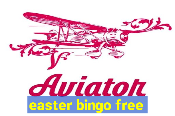 easter bingo free