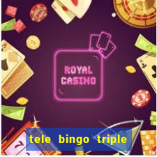 tele bingo triple resultado de hoy