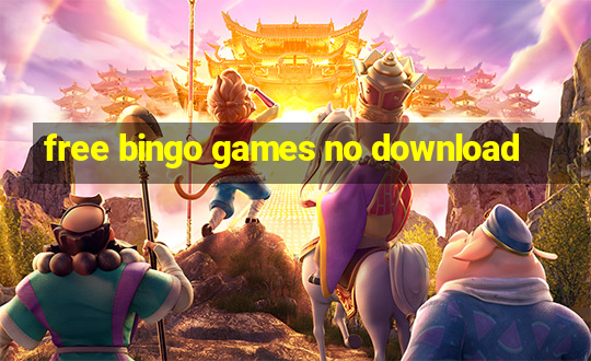 free bingo games no download