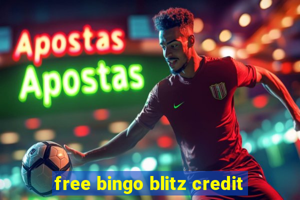 free bingo blitz credit