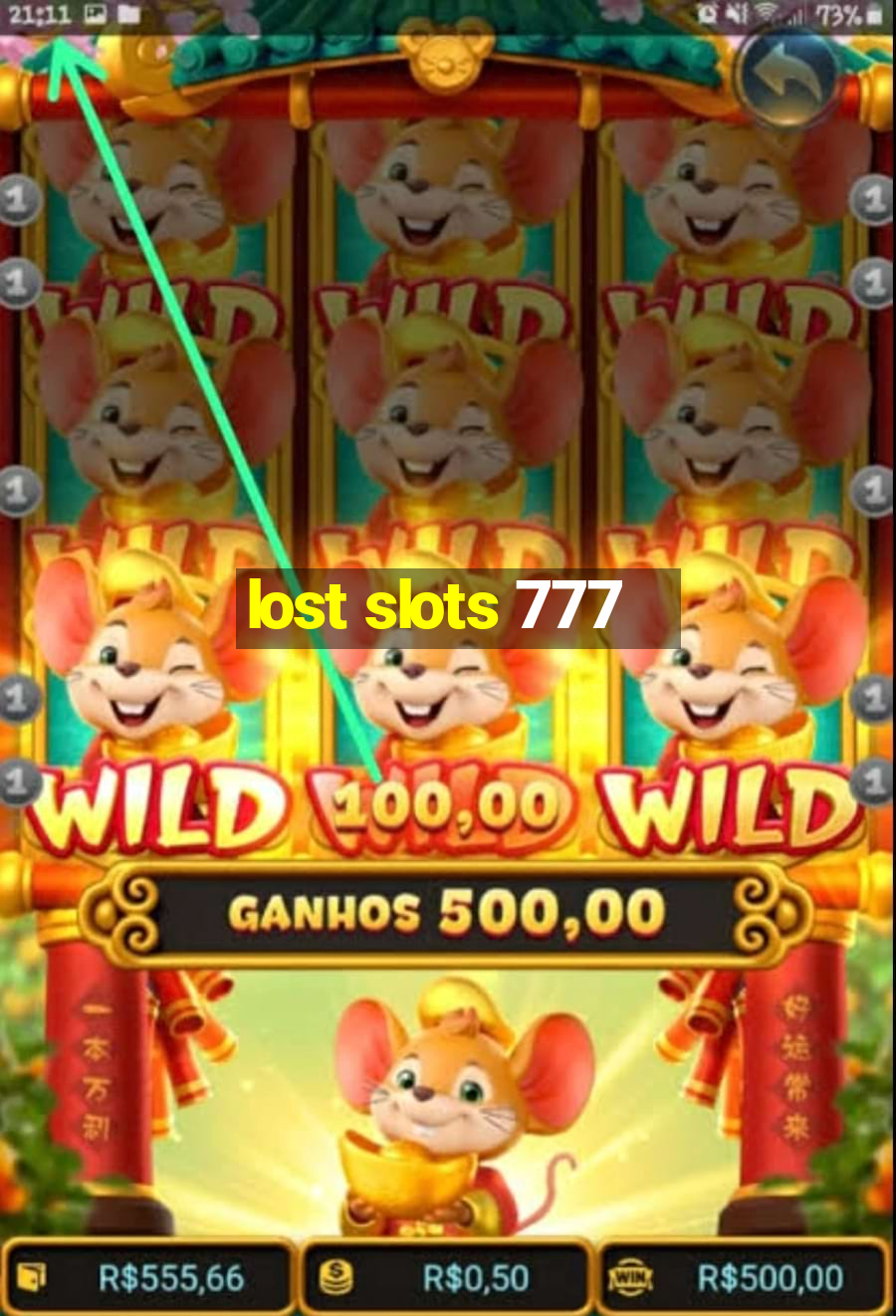 lost slots 777