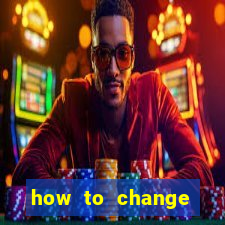 how to change bingo card on slot machine