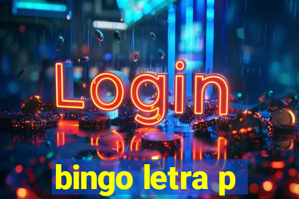 bingo letra p