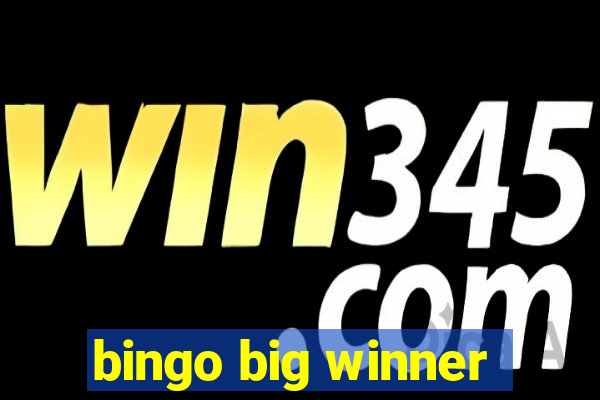 bingo big winner